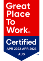 Great Place to work certification badge